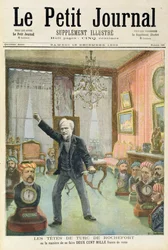 Rocheforts Prügelknaben, oder wie man zweihunderttausend Francs macht, von der Titelseite des illustrierten Supplements von 